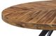Moe's Home Collection Parq Cappuccino Oval Dining Table with Black Iron Base-2