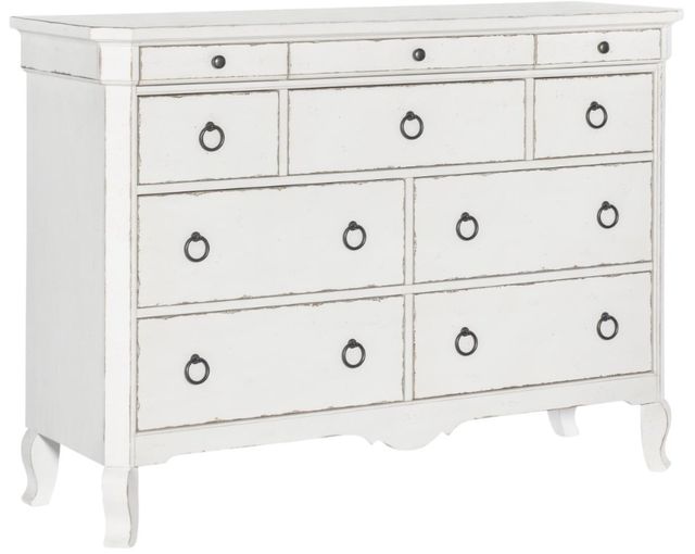Legacy Classic Vintage Market Picket Fence 10-Drawer Dresser-0