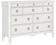 Legacy Classic Vintage Market Picket Fence 10-Drawer Dresser-0