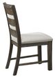 Elements International Grady 6-Piece Brown Dining Set-2