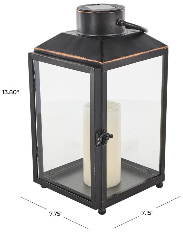 Deco Marche Black Candle Lantern-3