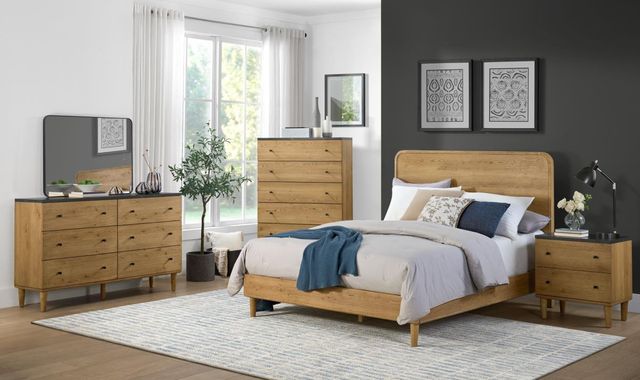 Martin Svensson Sarah Natural California King Panel Bed-1