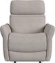 Flexsteel® Artemis Dove Power Rocking Recliner with Power Headrest, Lumbar, Heat, and Massage-1