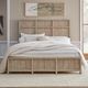 Liberty Furniture Proximity Place Barley Buff Queen Panel Bed-1