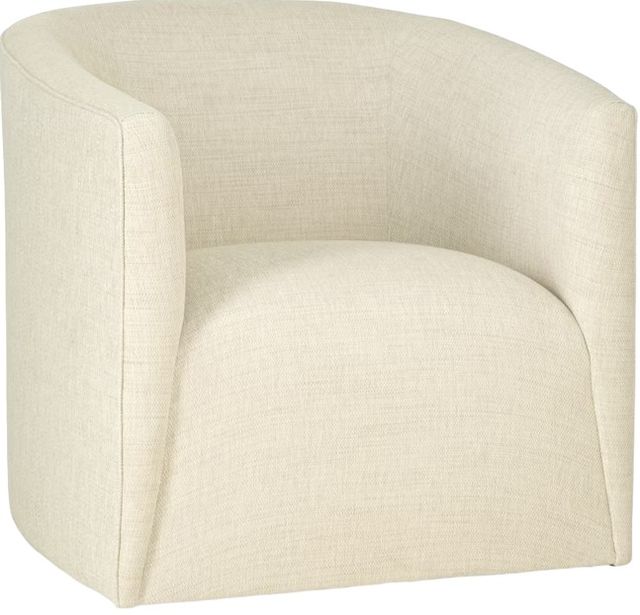 Craftmaster® Customizable CM Modern 35" Swivel Arm Chair-3