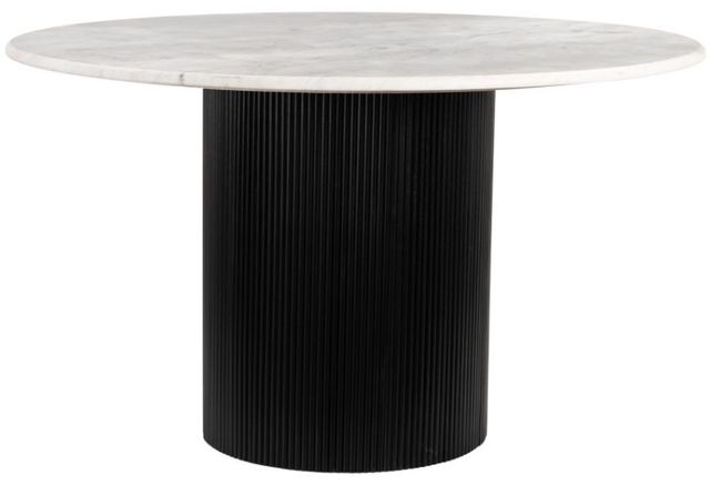 Zuo® Modern Izola Black/White Dining Table-0