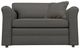 La-Z-Boy® Leah Charcoal Twin Sleep Chair-1