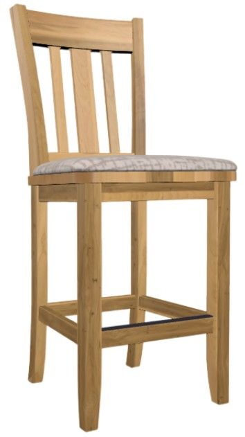 Mavin Customizable Cleveland 24" Stationary Bar Stool-0