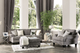 Furniture of America® Pierpont Gray Sofa-1