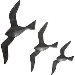 Art mural Skyward, anthracite antique, Renwil®