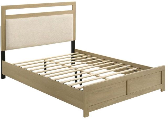 Coaster® Hendricks 5-Piece Light Oak Eastern King Panel Bedroom Set-0