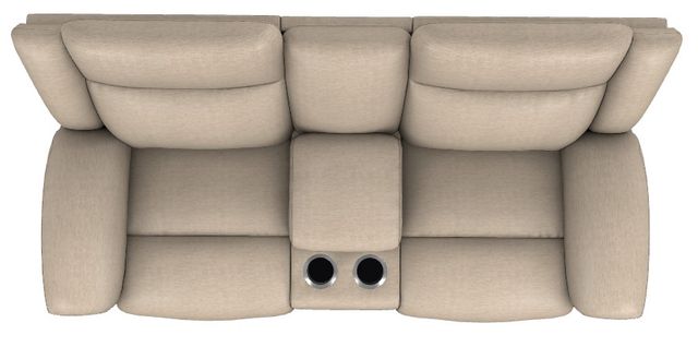 La-Z-Boy® Joel Sand Power Reclining Loveseat with Console, Headrest, and Lumbar-4