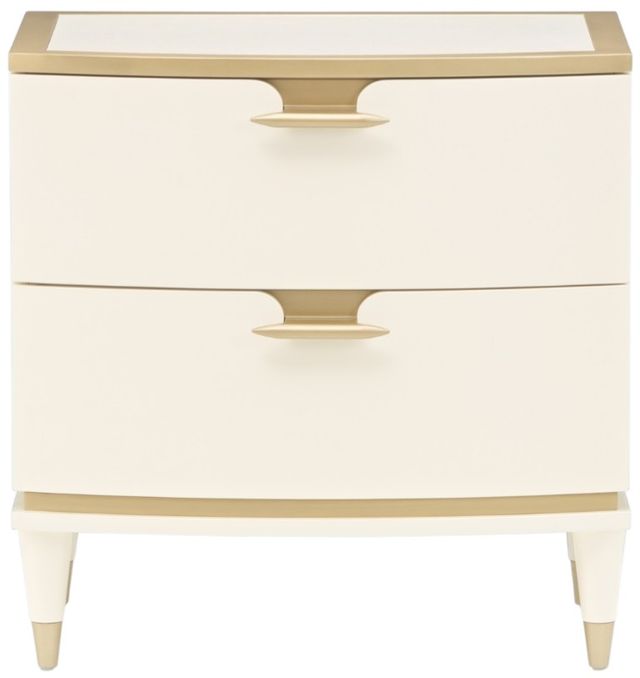 Michael Amini® La Terrazza Creamy Pearl Nightstand-1