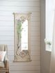 A & B Home Distressed White Mirror-5
