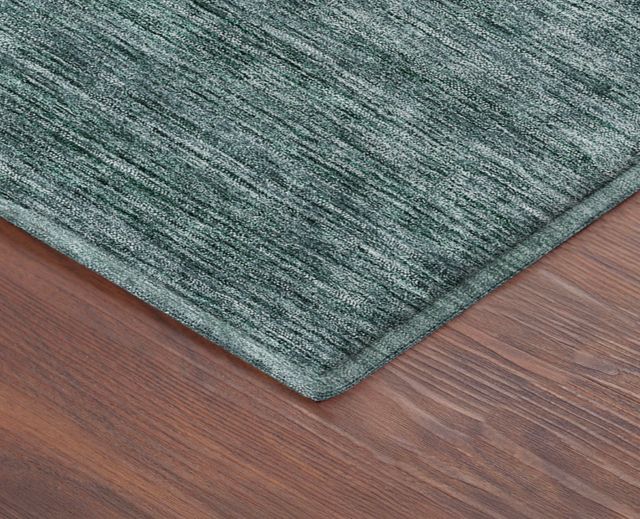 Dalyn™ Rug Company Soft Essentials SE1 Teal 5'x8' Area Rug-4