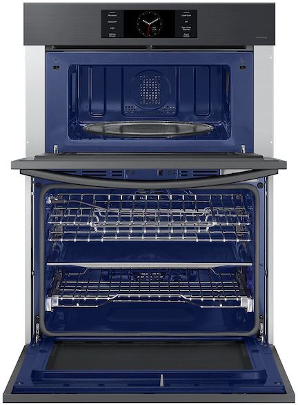 Samsung Bespoke 30" Matte Black Oven/Microwave Combination Electric Wall Oven-2