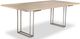 Handstone Customizable Electra Serene Pebble 48x60 Solid Top Metal Pedestal Table-0