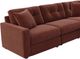 Drew & Jonathan Home ModularOne New Horizon 5-Piece Merlot Modular Sectional-1