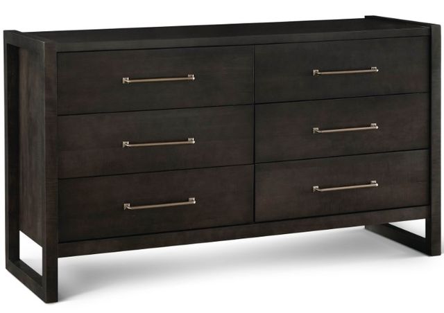 Bassett® Furniture BenchMade Braddock Dark Chestnut Maple Dresser-0