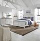 Liberty Furniture River Place 4-Piece Riverstone White/Tobacco Queen Bedroom Set with Chest-1