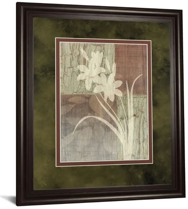Classy Art Lily Silhouette By Various Framed Print Wall Art-0