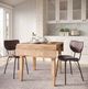 Jofran Inc. Owen Dark Brown Upholstered Dining Side Chair-1