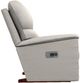 La-Z-Boy® Brooks Oyster Power Rocking Recliner with Headrest and Lumbar-3