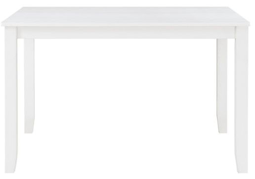 Mazin Furniture Astoria 5-Piece White Dining Set-2