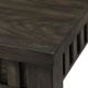 Elements International Shelter Bay Dark Walnut Occasional Bar Stool Set -3