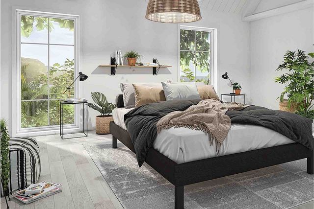 Beaudoin Customizable Breeze Deluxe 13" Queen Platform Bed-5