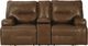 Signature Design by Ashley® Francesca Auburn Power Reclining Loveseat with Console and Adjustable Headrest-2