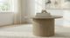 Coaster® Hamlyn Natural Oak Round Fluted Occasional Coffee Table-1