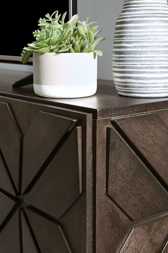 Signature Design by Ashley® Chasinfield Dark Brown Extra Large TV Stand-3
