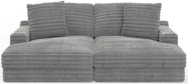 Jackson Furniture Comfrey 2-Piece Moonstruck Double Wide Chaise Sectional-1