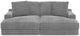 Jackson Furniture Comfrey 2-Piece Moonstruck Double Wide Chaise Sectional-1