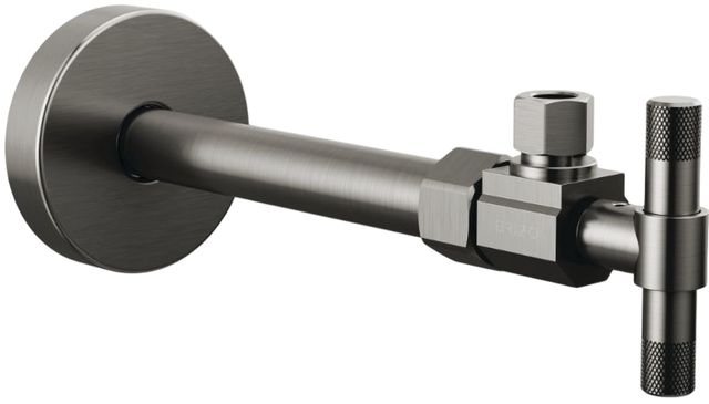 Brizo Litze® Brilliance® Luxe Steel® Angled Supply Stop Valve with Lever Handle-0