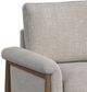 Elements International Comet Light Gray Accent Chair-4