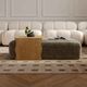 TOV Furniture Spencer Green Ottoman with Natural Bridge Table-1