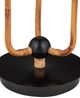 Currey & Company Satin Black Triptych Floor Lamp-5