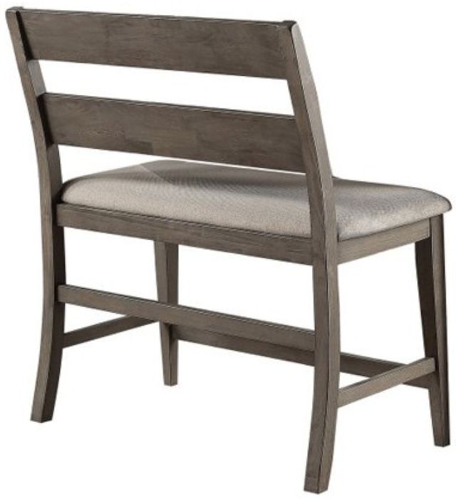 American Wholesale Furniture Clark Gray Dining Bench-0