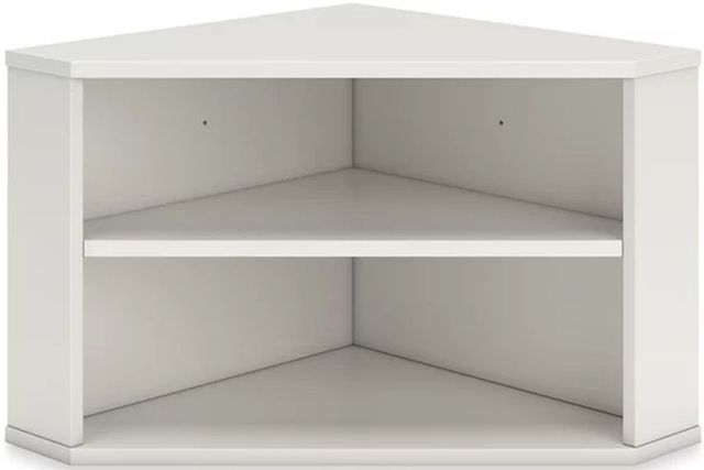 Signature Design by Ashley® Grannen White Office Corner Bookcase-1