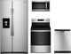 Whirlpool® 4 Piece Kitchen Package-Stainless Steel-0
