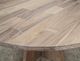 International Furniture Direct Natural Parota Brown Round Dining Table-3