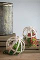 A & B Home White Decorative Ball-1
