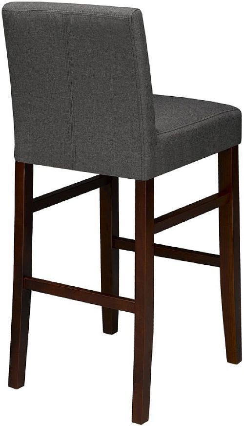 Brassex Inc. 2-Piece Brown/Dark Grey 24'' Counter Stool Set-1