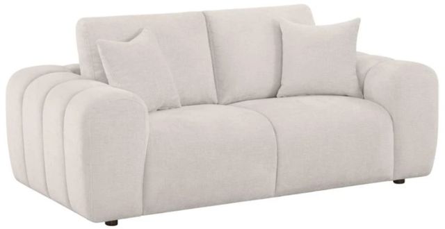 Coaster® Burnett Ivory Upholstered Loveseat-0