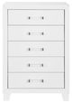 Global Furniture USA Luccia White Chest-1