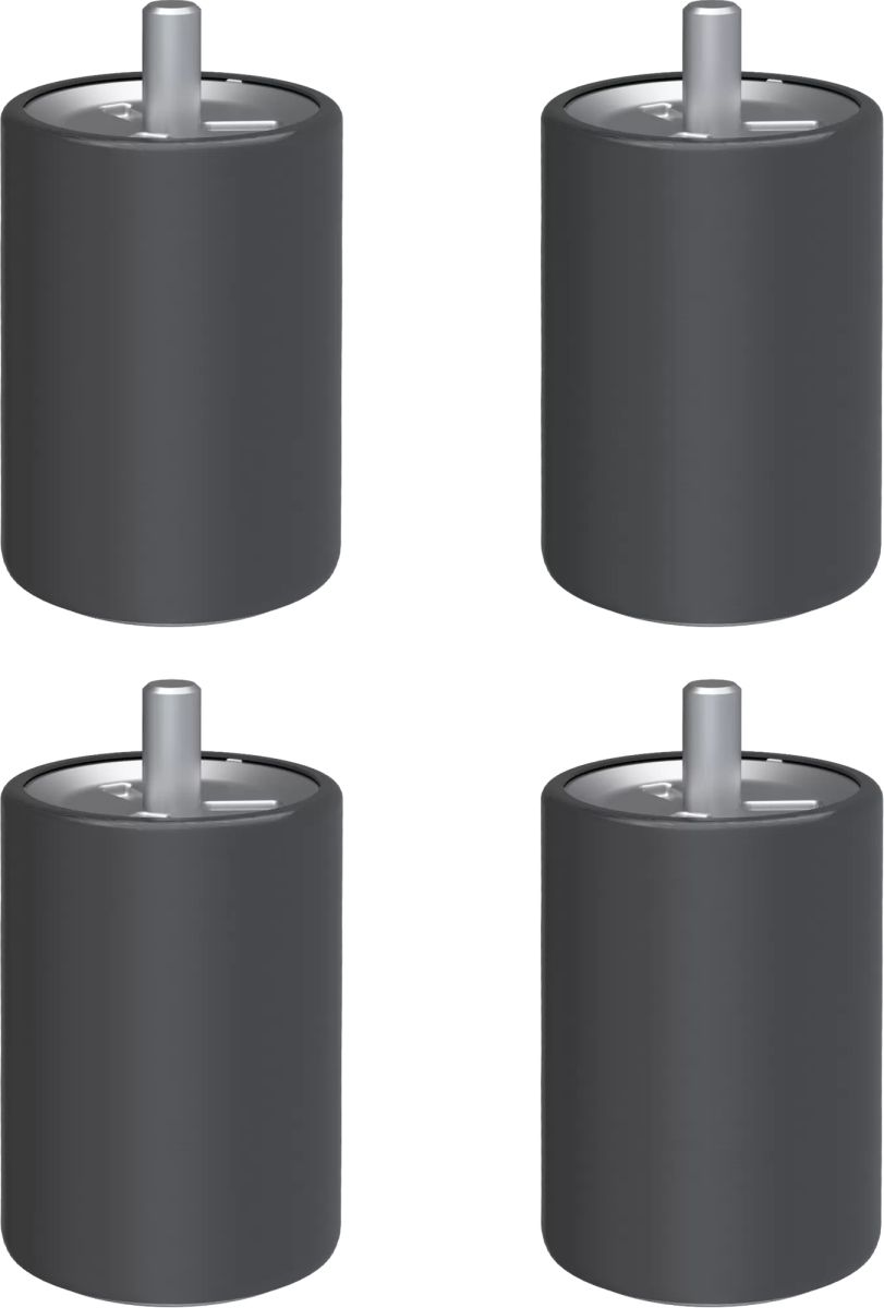 Bosch® Black Stainless Steel Set of 4 Range Feet