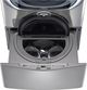 LG SideKick™ 27" Graphite Steel Pedestal Washer-4