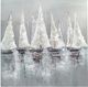 Crestview Collection Pacific Sails Blue Wall Art -0